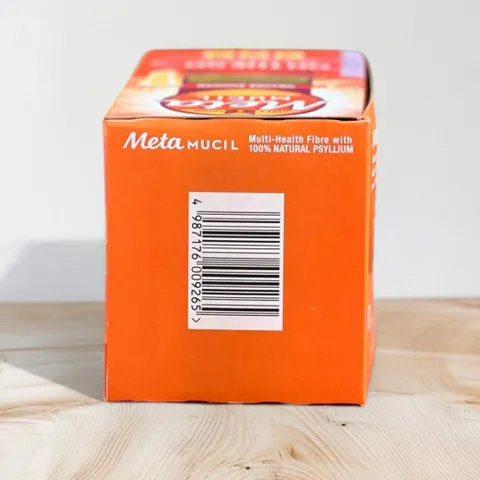 Bột bổ sung chất xơ vị cam no added sugar Metamucil 30 gói