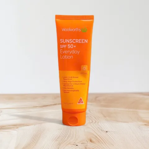 Kem Chống Nắng Woolworths SPF 50+ Everyday Lotion 100ml - Bảo Vệ Da, Chống UVA/UVB, Chịu Nước 4 Giờ, Kiểm Nghiệm Da Liễu