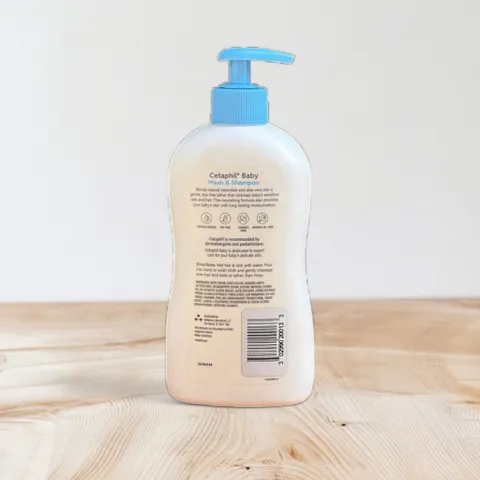 Sữa Tắm Gội Lành Tính Cetaphil Baby 399ml - An Toàn Cho Da Bé, Chất Lượng Cao, Được Khuyên Dùng Từ Costco, Walmart