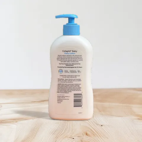Sữa Dưỡng Ẩm Dịu Nhẹ Cetaphil Baby Daily Lotion 399ml - Giúp Giữ Ẩm Và Bảo Vệ Da Em Bé An Toàn