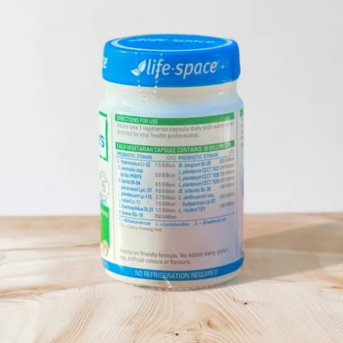 Viên uống men vi sinh cho người lớn trên 60 tuổi Life Space Probiotic for 60+ Years 60 viên
