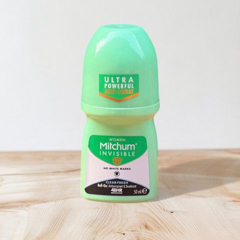 Lăn Khử Mùi Nữ Mitchum 50ml - Deodorant Roll-On Không Nhờn, Nước Hoa Tươi Mát, Chống Đổ Mồ Hôi Hiệu Quả