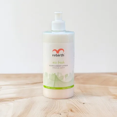 Lotion dưỡng da tay Rebirth Eco Fresh Hand & Body lotion 500ml