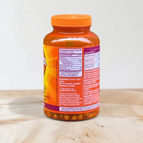 Viên Uống Bổ Sung Chất Xơ Metamucil 3-in-1 Psyllium 300 Viên - Hỗ Trợ Tiêu Hóa Hiệu Quả, Mẫu Mới Nhất