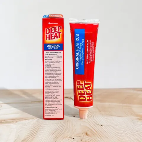 Dầu xoa bóp Mentholatum Deep Heat 140g - Tinh chất menthol giúp giảm đau cơ bắp, phục hồi sức khỏe hiệu quả