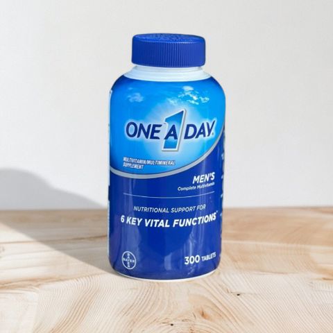 Viên Uống Bổ Sung Vitamin Tổng Hợp One A Day Men Dưới 50 Tuổi - 300 Viên, Hỗ Trợ Sức Khỏe Nam Giới