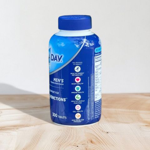 Viên Uống Bổ Sung Vitamin Tổng Hợp One A Day Men Dưới 50 Tuổi - 300 Viên, Hỗ Trợ Sức Khỏe Nam Giới