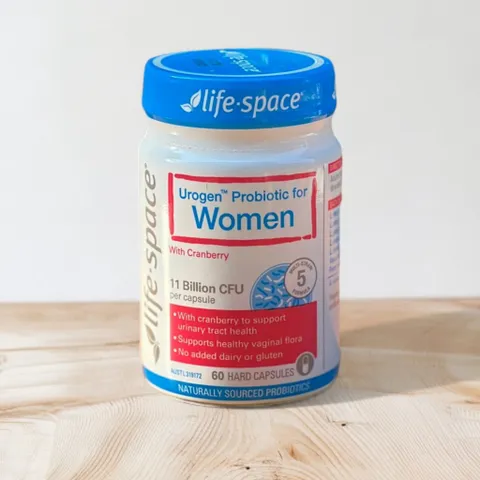 Viên uống men vi sinh Life Space Urogen Probiotic for women with Cranberry 60 viên