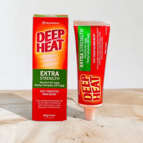 Dầu gel xoa bóp giảm đau Mentholatum Extra Strength Deep Heat 100g