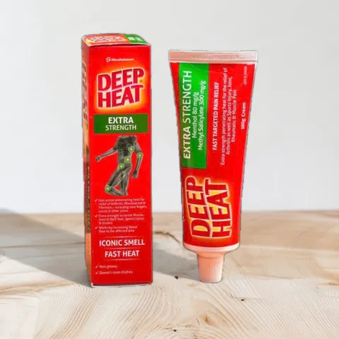 Dầu gel xoa bóp giảm đau Mentholatum Extra Strength Deep Heat 100g