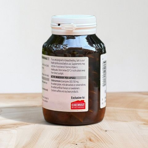 Viên uống bổ trợ tim mạch, phòng đột quỵ CoQ10 150mg Blackmores 125 viên