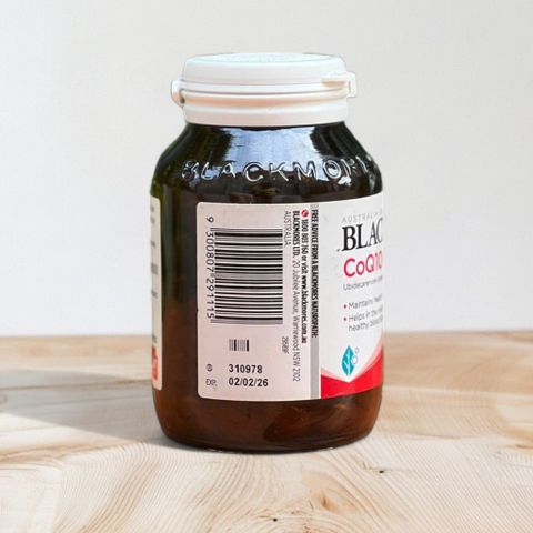 Viên uống bổ trợ tim mạch, phòng đột quỵ CoQ10 150mg Blackmores 125 viên