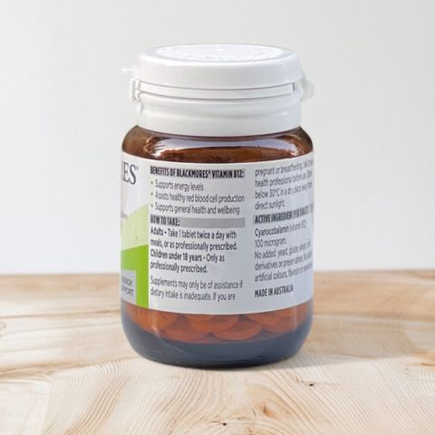 Viên uống bổ sung Vitamin B12 Blackmores 75 viên