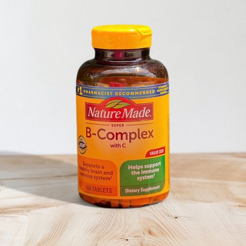 Viên uống bổ sung Vitamin B B-complex with C Nature Made 360 viên
