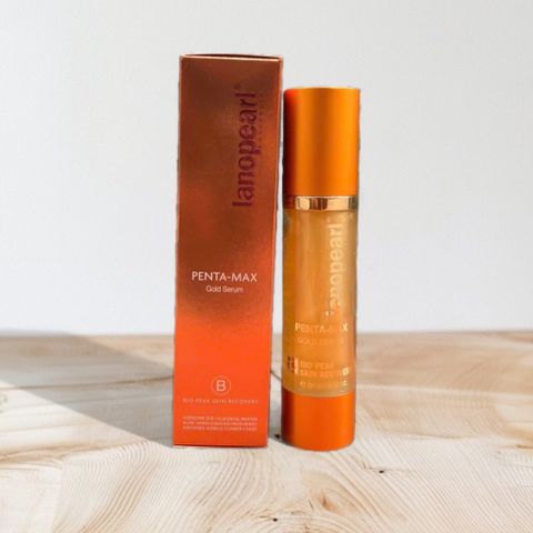 Serum Nhau Thai Cừu Lanopearl Penta-Max Gold 50ml - Tinh Chất Vàng Chăm Sóc Da Cao Cấp, Giúp Trẻ Hóa và Cải Thiện Độ Đàn Hồi Da