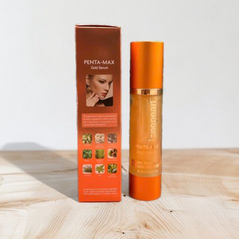 Serum Nhau Thai Cừu Lanopearl Penta-Max Gold 50ml - Tinh Chất Vàng Chăm Sóc Da Cao Cấp, Giúp Trẻ Hóa và Cải Thiện Độ Đàn Hồi Da