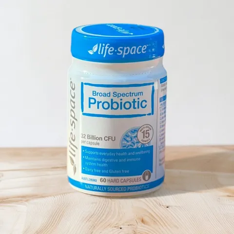 Viên uống men vi sinh Life Space Broad Spectrum Probiotic 60 viên