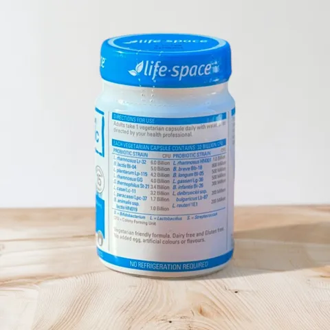 Viên uống men vi sinh Life Space Broad Spectrum Probiotic 60 viên