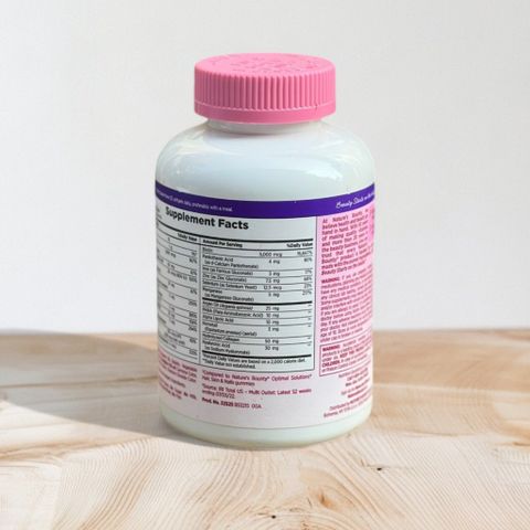 [ MẪU MỚI ] Viên uống Hair Skin Nails 5000mcg biotin Nature’s Bounty 250 viên