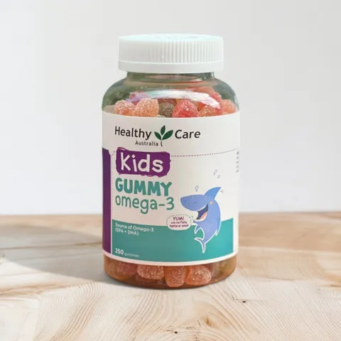 Kẹo bổ sung Omega 3 cho trẻ Kids Gummy Omega 3 Healthy Care 250 viên