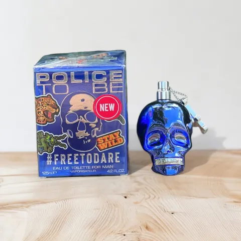 Nước Hoa Nam Police To Be Freetodare EDT 125ml - Hương Bưởi Tươi Mát, Hương Thủy Sinh, Gỗ Tuyết Tùng, Quà Tặng Tuyệt Vời Cho Đấng Mày Râu