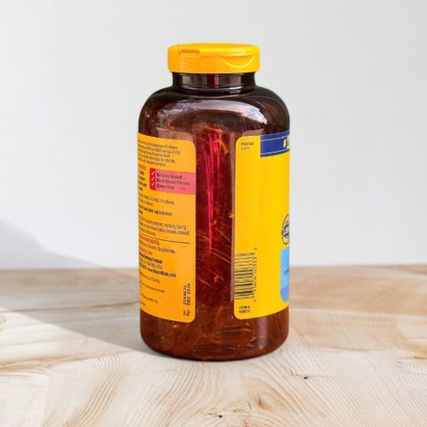 Dầu cá Fish Oil 1200mg Omega 3 300 viên Nature Made - Vitamin tổng hợp cao cấp, hỗ trợ sức khỏe tim mạch và não bộ