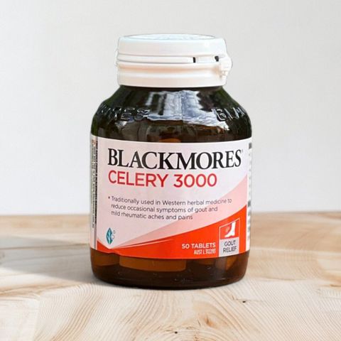 Viên uống gout Blackmores Celery 3000 50 viên