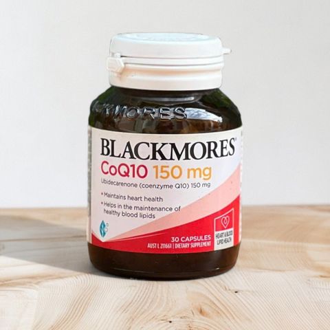Viên uống bổ trợ tim mạch, phòng đột quỵ CoQ10 150mg Blackmores 30 viên