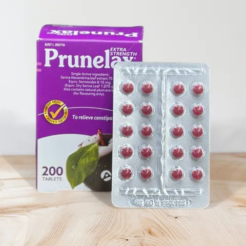 Viên uống nhuận tràng táo bón Prunelax Extra Strength 200 viên