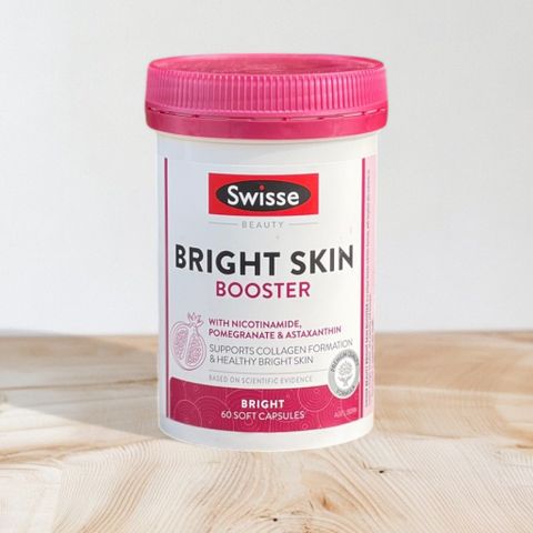 Viên uống sáng da Swisse Beauty Bright Skin Boost 60 viên
