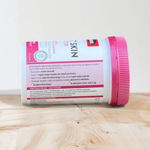 Viên uống sáng da Swisse Beauty Bright Skin Boost 60 viên