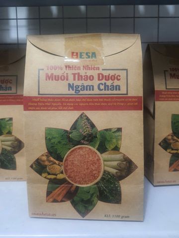 Muối Ngâm Chân Thảo Dược Bà Loan 1100g - Muối Hồng Himalaya Tự Nhiên, Giúp Giảm Đau, Thư Giãn và Chăm Sóc Sức Khỏe Bàn Chân