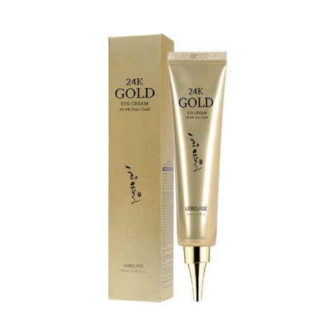 Kem mắt Gold 24K 40ml - Dưỡng ẩm và trẻ hóa da vùng mắt, giảm nhăn và quầng thâm, sản phẩm cao cấp Hàn Quốc.