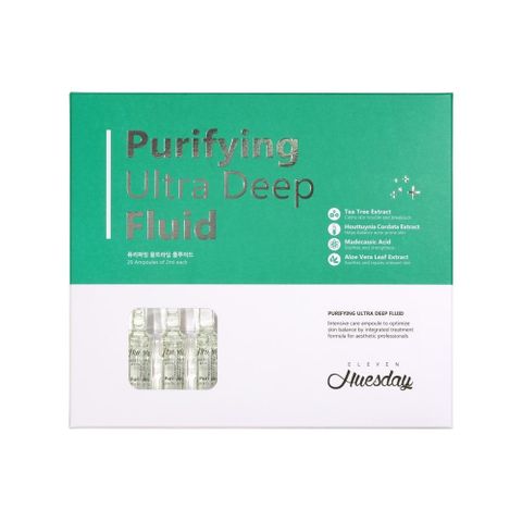 Tinh Chất Eleven Huesday Purifying Ultra Deep – Serum Giảm Mụn, Dưỡng Da Lành Mịn, Kiểm Soát Dầu Nhờn cho Da Nhạy Cảm