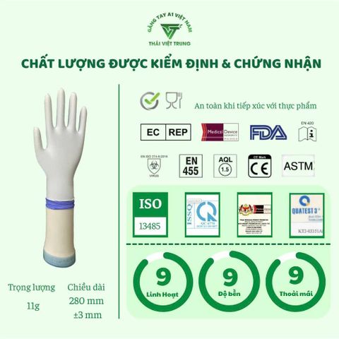 Combo Găng Tay Cao Su Nitrile Đa Năng 2 Lớp A1 - 3 Bịch Mua 3 Tặng 1 - An Toàn, Chống Thấm, Bền Bỉ, Phù Hợp Nhiều Cách Dùng