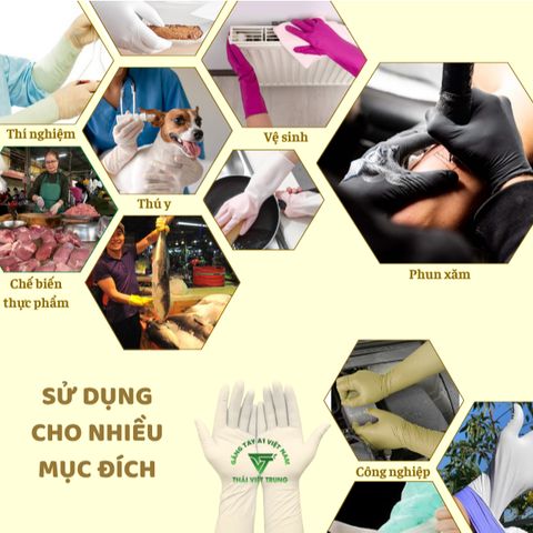 Găng Tay Cao Su Latex A1 Màu Vàng 16 Inch - Túi Zip 10 Đôi, An Toàn Cho Da, Độ Bền Cao, Đặc Biệt Cho Vệ Sinh Nhà Cửa Và Làm Bếp