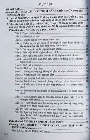 Luật Xử Lý Vi Phạm Hành Chính 2025 - Văn Bản Quy Định Chi Tiết & Biện Pháp Thi Hành Chính Thống Chính Phủ Việt Nam