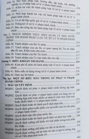 Luật Xử Lý Vi Phạm Hành Chính 2025 - Văn Bản Quy Định Chi Tiết & Biện Pháp Thi Hành Chính Thống Chính Phủ Việt Nam