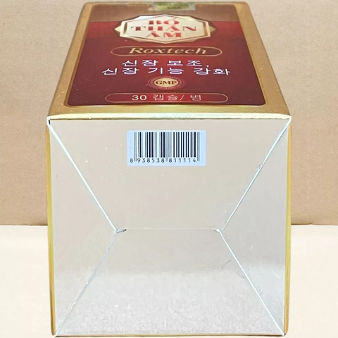 Bổ Thận Âm Roxtech Rostex - Viên Uống Thực Phẩm Chức Năng Hỗ Trợ Cải Thiện Sức Khỏe Thận, Giảm Mệt Mỏi, Tăng Cường Sinh Lực