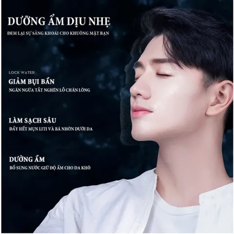 Nước Cân Bằng Toner Giàu Khoáng Dành Cho Da Dầu Unisex Blueman 100ml - Làm Dịu Da, Cấp Ẩm Tối Ưu, Chống Lão Hóa