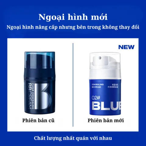 Kem che khuyết điểm nam giới BB Cream kem nền nam che mụn thâm sẹo hình xăm - Hudu Cosmetics