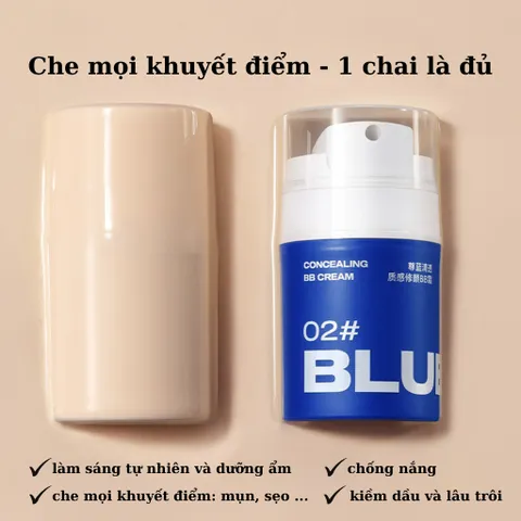 Kem che khuyết điểm nam giới BB Cream kem nền nam che mụn thâm sẹo hình xăm - Hudu Cosmetics