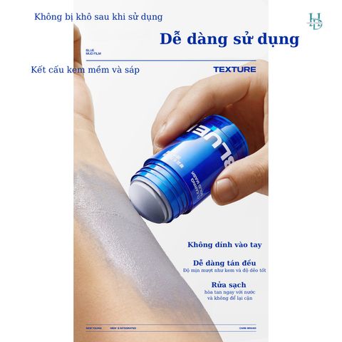 Mặt Nạ Đất Sét Blueman 40g - Làm Sạch Sâu, Giảm Mụn, Mờ Thâm Từ Thiên Nhiên - Chăm Sóc Da Mặt Hiệu Quả