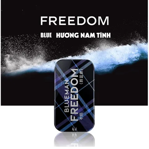 Nước Hoa Khô Dạng Sáp Cho Nam Blueman - Nước Hoa Nam Lưu Hương Lâu 10g - Hudu Cosmetics