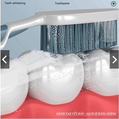 Kem đánh răng soda bạc hà Hello Blueman hương thơm tươi mát 210g