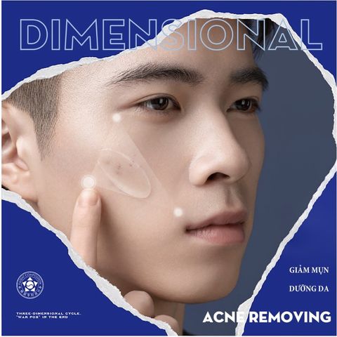 Serum Giảm Mụn Blueman 5g - Giảm Mụn Mờ Thâm Ngừa Sẹo Dưỡng Da Hiệu Quả - Hudu Cosmetics
