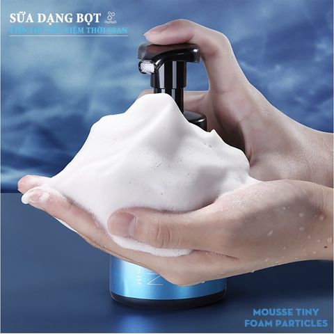 Sữa Rửa Mặt Nam Da Dầu Trắng Da Ngừa Mụn Thương Hiệu Blueman Iceman 180ml Dạng Bọt - Hudu Cosmetics