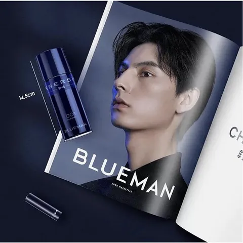Sáp Vuốt Tóc Nam Blueman - Keo Xịt Giữ Nếp Lâu, Tăng Độ Phồng, Hương Thơm Dễ Chịu, 90g