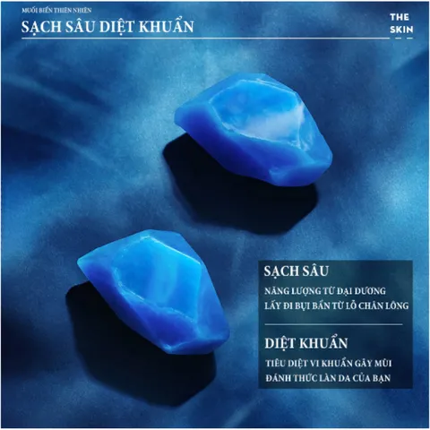 Xà Phòng Rửa Mặt Blueman 80g - Làm Sạch Da, Trắng Da, Giảm Mụn, Muối Biển Thiên Nhiên, Sản Phẩm Chăm Sóc Da Mặt Chất Lượng
