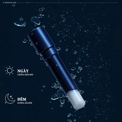 Son môi dưỡng cho nam son dưỡng môi nam giới Blueman cấp ẩm chống nứt nẻ 10g - Hudu Cosmetics